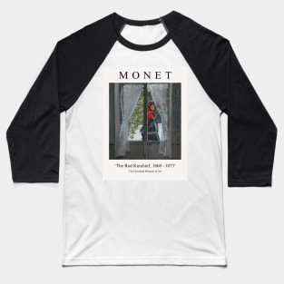 Claude Monet The Red Kerchief Painting Baseball T-Shirt